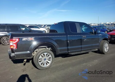 2018 Ford F150 Super Cab from USA, damaged, VIN 1FTEX1CP7JKE24264